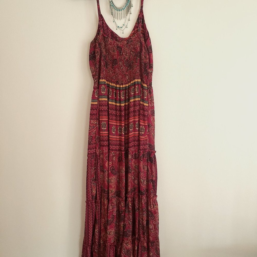 Long Boho Dress Size:M/L